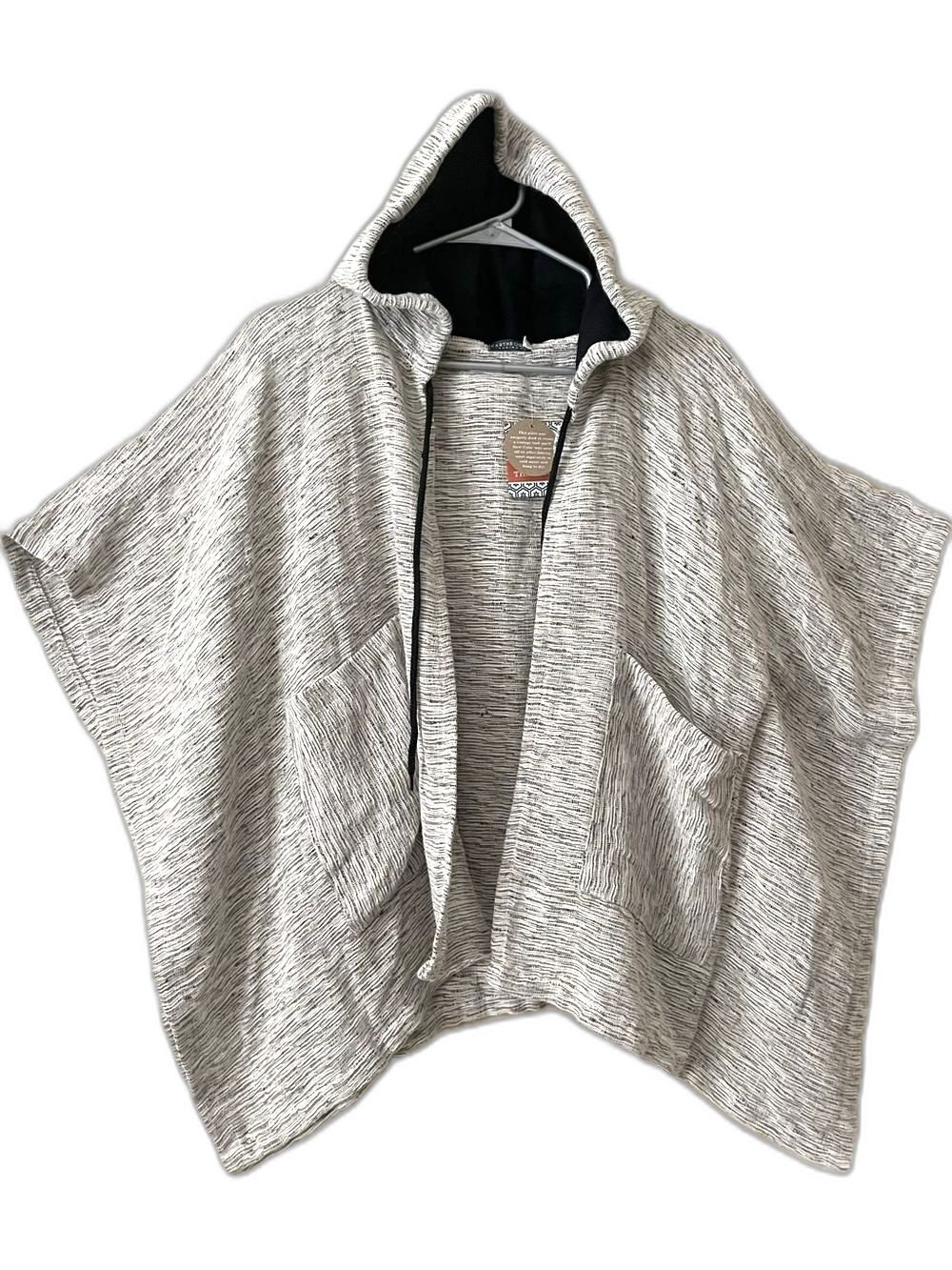 NWT Earthbound Trading Company batwing Hooded Cardigan Sweater Sz S/XS